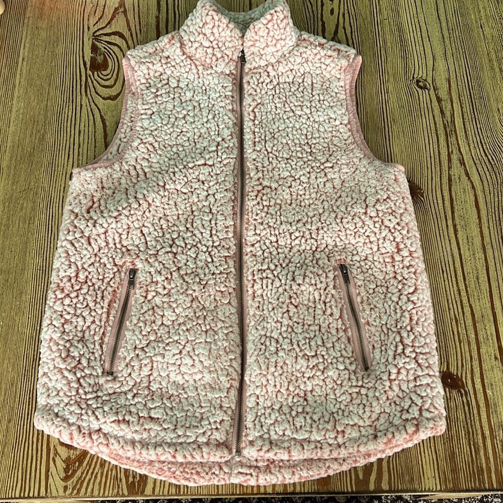 Thread & Supply Pink Sherpa Vest